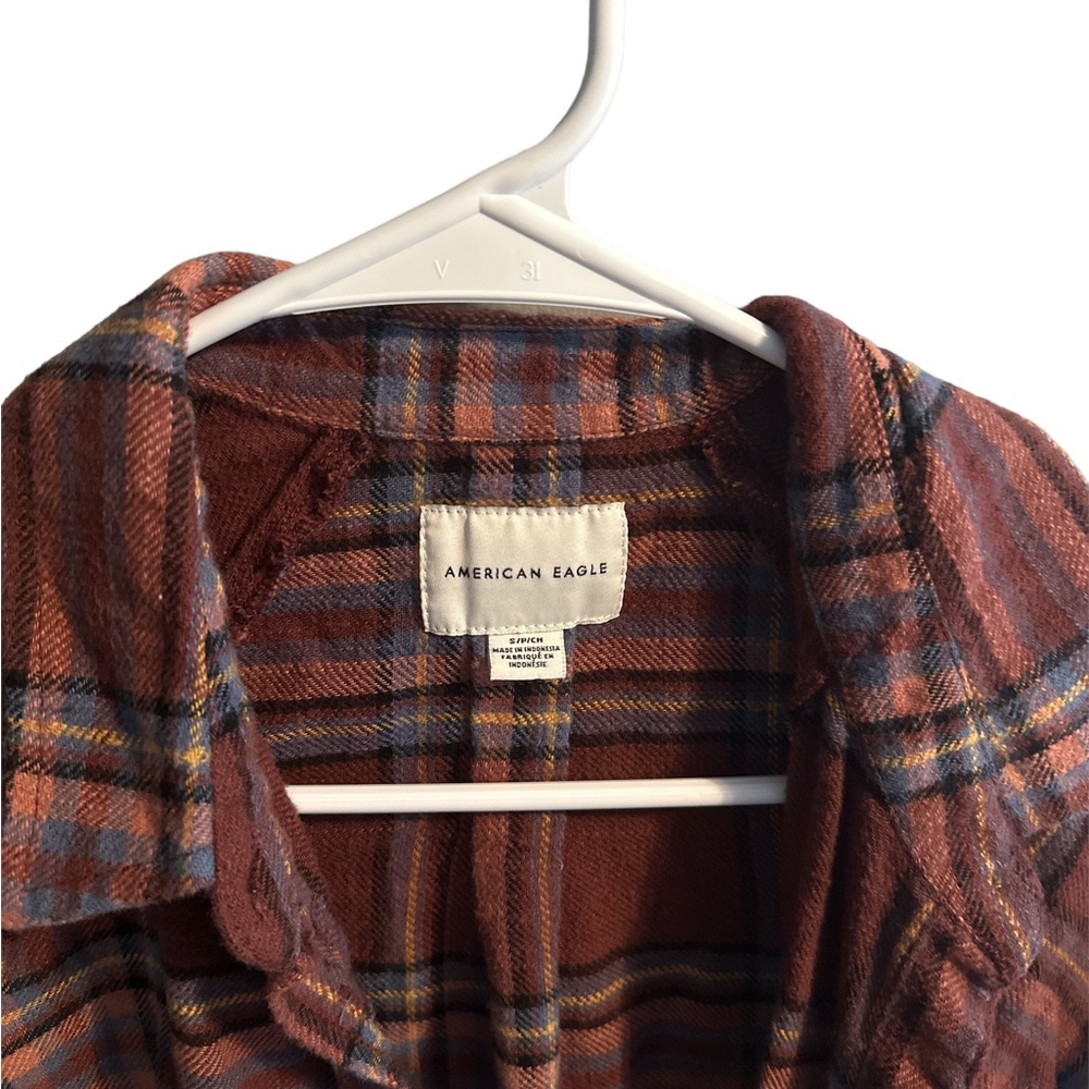 American Eagle Flannel Button Down - image 3